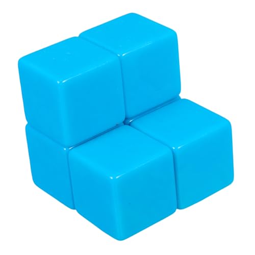 UPKOCH 6 Pcs Große Leere Beschreibbare Plastikwürfel Für DIY -brettspiele Unterrichten Von Hilfe Und Interaktives Lernzimmer Und Heimgebrauch Zu Hause von UPKOCH