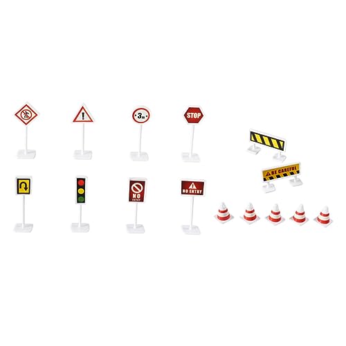 UPKOCH 6 Sätze Simulationsszene Zeichen Verkehr Kreis Straße Signallicht Mikro-Szene- Frühpädagogisches Abs UPKOCH 6 Sätze Simulationsszene Zeichen Verkehr Kreis Straße Signallicht Mikro-Szene- Frühpädagogisches Abs von UPKOCH