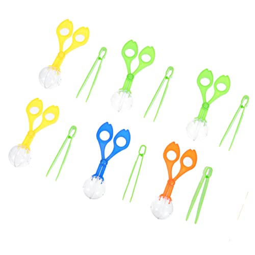 UPKOCH 6sätze Outdoor Fangset Für Junge Mädchen Mit Scherenclips Und Pinzette Zum Lernen Über Insekten Und Naturbeobachtung Aus Hochwertigem Kunststoff Sicher Und Robust Für Kleine von UPKOCH