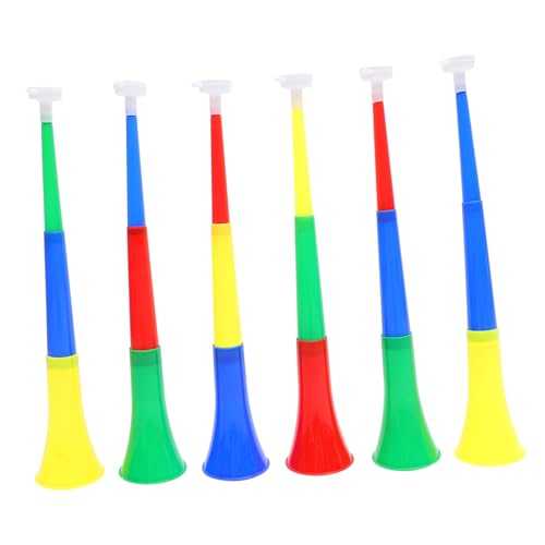 UPKOCH 6 Stck. Einziehbares Horn Sportlich Hörner Ereignisse Trompete Zeigen Megaphon Jubel Stadion Horn Treffen Noisemaker Luft Groß Krachmacher Größe Musical Plastik Zufällige Farbe UPKOCH 6 Stck. Einziehbares Horn Sportlich Hörner Ereignisse Trompete Zeigen Megaphon Jubel Stadion Horn Treffen Noisemaker Luft Groß Krachmacher Größe Musical Plastik Zufällige Farbe von UPKOCH