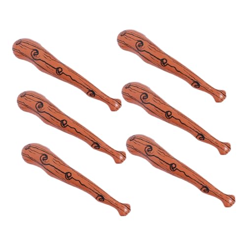 UPKOCH Aufblasbares Schläger-Set Fledermaus-Spielzeug Halloween-baseballschläger 90 cm Baseball Geburtstagsparty-zubehör Realistische Holzmaserung Tragbar von UPKOCH