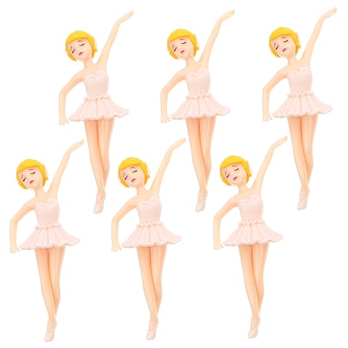 UPKOCH 6 Stück Ballettmädchen Schlüsselbund Prinzessin Kuchendeckel selber machen tanzendes Mädchen Figur des Ballettmädchens Mikrolandschaftsdekor Mikrolandschaftsornament Plastik Weiß UPKOCH 6 Stück Ballettmädchen Schlüsselbund Prinzessin Kuchendeckel selber machen tanzendes Mädchen Figur des Ballettmädchens Mikrolandschaftsdekor Mikrolandschaftsornament Plastik Weiß von UPKOCH