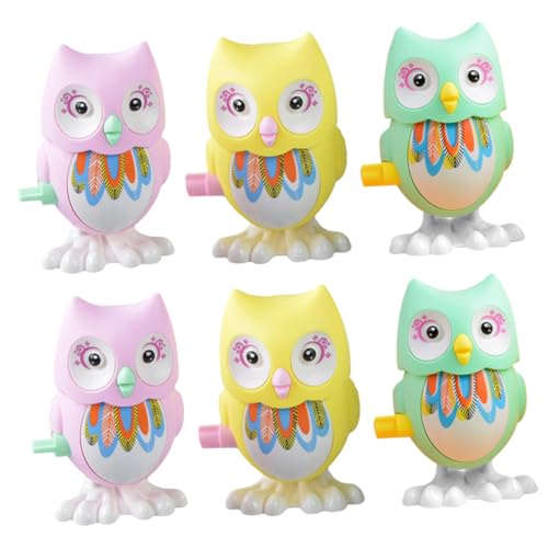 UPKOCH 6 Stück Eulenspielzeug Springende Eule Uhrwerk Laufendes Uhrwerk Uhrwerk Frosch Uhrwerk Tierspielzeug Federaufziehspielzeug Lustiges Kinderspielzeug Weihnachts UPKOCH 6 Stück Eulenspielzeug Springende Eule Uhrwerk Laufendes Uhrwerk Uhrwerk Frosch Uhrwerk Tierspielzeug Federaufziehspielzeug Lustiges Kinderspielzeug Weihnachts von UPKOCH