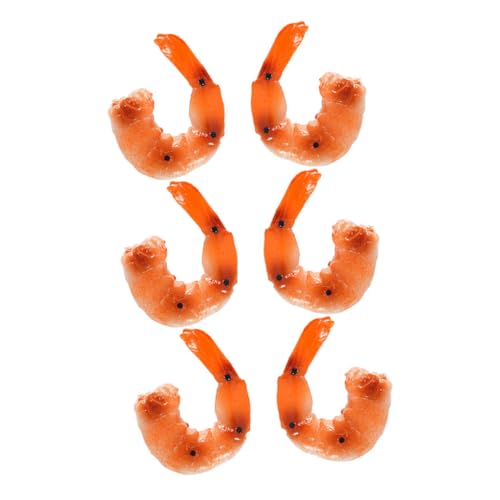 UPKOCH 6 Stück Garnelenmodell Simulation Garnelen Künstliche Nahrung Garnelen- Für Party Garnelen-Modelle Restaurant- Simuliertes Essen Essensrequisiten Künstliche Garnelen PVC UPKOCH 6 Stück Garnelenmodell Simulation Garnelen Künstliche Nahrung Garnelen- Für Party Garnelen-Modelle Restaurant- Simuliertes Essen Essensrequisiten Künstliche Garnelen PVC von UPKOCH