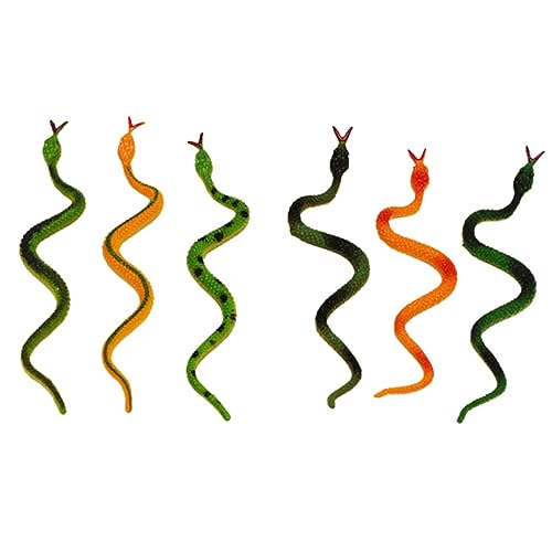 UPKOCH 6 Stück Gefälschte Schlangenrequisiten Simulation Schlangenfiguren Künstliche Schlange Plastikschlangen Kleine Schlangenfiguren Spielzeugschlangen Realistische Zufällige Farbe UPKOCH 6 Stück Gefälschte Schlangenrequisiten Simulation Schlangenfiguren Künstliche Schlange Plastikschlangen Kleine Schlangenfiguren Spielzeugschlangen Realistische Zufällige Farbe von UPKOCH