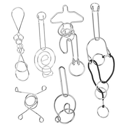 UPKOCH 6 Stück Großes Teiliges Knobelspielzeug für Pädagogisches Unlocking Toy Geistigen Fähigkeiten für Freunde und Familie für Kreative Spiele und Entspannende UPKOCH 6 Stück Großes Teiliges Knobelspielzeug für Pädagogisches Unlocking Toy Geistigen Fähigkeiten für Freunde und Familie für Kreative Spiele und Entspannende von UPKOCH