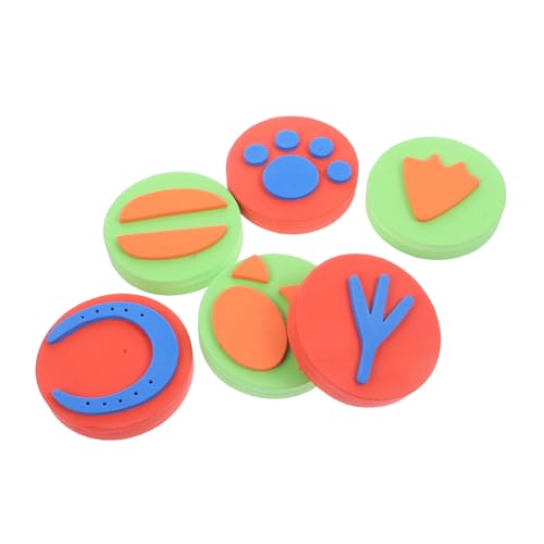 UPKOCH 6 Stück Kleine Tiersiegel Stempel Für Kleinkinder Malstempel Süße Scrapbook Tiere Die Tierstempel Für Das Klassenzimmer Kleine Stempel Zum Bemalen Eva Zufällige Farbe UPKOCH 6 Stück Kleine Tiersiegel Stempel Für Kleinkinder Malstempel Süße Scrapbook Tiere Die Tierstempel Für Das Klassenzimmer Kleine Stempel Zum Bemalen Eva Zufällige Farbe von UPKOCH