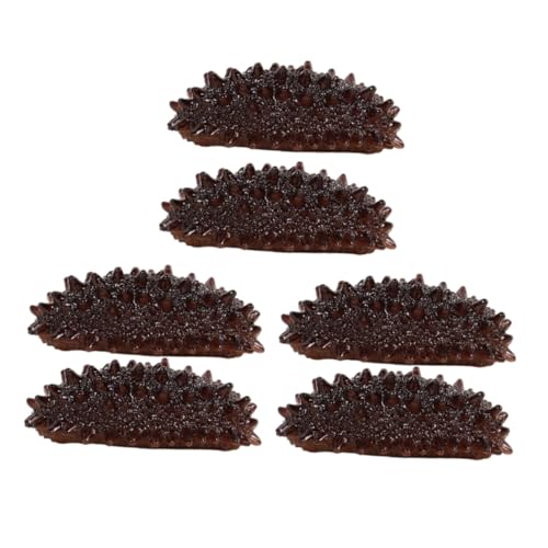 UPKOCH 6 Stück Künstliche Seegurke Künstliches Seegurkenmodell Künstliche Gefälschte Gurke Gefälschte Seegurke Künstliche Gurkenmodelle Simuliertes Seegurkendekor PVC Dunkelbraun UPKOCH 6 Stück Künstliche Seegurke Künstliches Seegurkenmodell Künstliche Gefälschte Gurke Gefälschte Seegurke Künstliche Gurkenmodelle Simuliertes Seegurkendekor PVC Dunkelbraun von UPKOCH