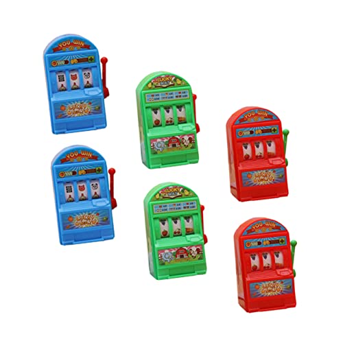 UPKOCH 6 Stück Lotterieautomaten Spielautomat Kinderspielzeug Elektrischer Lotterieautomat Verkaufsautomat Kinderlotterieautomaten Kinderhandspiele Farbspielzeug Zufällige Farbe von UPKOCH