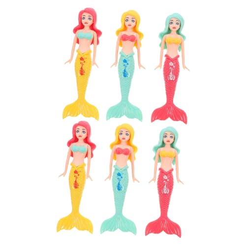 UPKOCH 6 Stück Meerjungfrauen-Schwimmbad Blase Tauchen Meerjungfrauenpuppen Für Wasser Meerjungfrau-Figuren Meerjungfrauenpuppe Für Den Pool Kleine Meerjungfrau-Figur Plastik UPKOCH 6 Stück Meerjungfrauen-Schwimmbad Blase Tauchen Meerjungfrauenpuppen Für Wasser Meerjungfrau-Figuren Meerjungfrauenpuppe Für Den Pool Kleine Meerjungfrau-Figur Plastik von UPKOCH