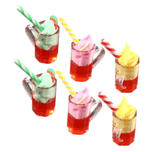 UPKOCH 6 Stück Mini-Becher für Wassermelonensaft winziger Saftbecher Küche Food-Modell Mini-Hauseis Puppenhaus Dekoration : Puppenhaus Zubehör simuliertes Mini- Mini-Eisdekor Harz UPKOCH 6 Stück Mini-Becher für Wassermelonensaft winziger Saftbecher Küche Food-Modell Mini-Hauseis Puppenhaus Dekoration : Puppenhaus Zubehör simuliertes Mini- Mini-Eisdekor Harz von UPKOCH