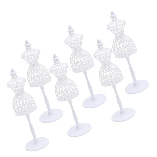 UPKOCH 6 Stück Mini Kunst Mannequin Puppen Puppen Schminktisch Meerjungfrauen Kostüm Babypuppe Marienkäfer Skulptur Modepuppe Puppenhaus Plüsch Mädchenspielzeug Mannequin von UPKOCH