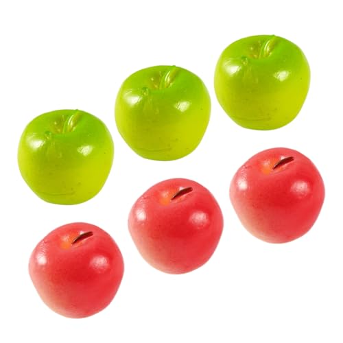 UPKOCH 6 Stück Mini -apfelspielzeug Miniaturen Puppe Apple-Modell Simulation Apfel Künstliche Gefälschte Miniäpfel Mini-Fake-Obst Äpfel Gefälscht Obstdekor Künstliche Früchte PVC UPKOCH 6 Stück Mini -apfelspielzeug Miniaturen Puppe Apple-Modell Simulation Apfel Künstliche Gefälschte Miniäpfel Mini-Fake-Obst Äpfel Gefälscht Obstdekor Künstliche Früchte PVC von UPKOCH