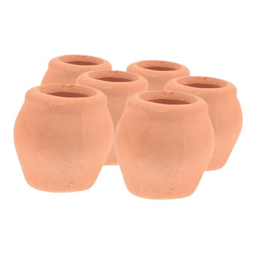 UPKOCH 6 Stück Mini-sukkulenten-pflanzgefäß Terrakotta-töpfe Saftige Töpfe Terrakotta-pflanzgefäß Kleine Tontöpfe Sukkulenter Pflanzer Tontöpfe Für Pflanzen Mini-blumentöpfe Keramik Brown UPKOCH 6 Stück Mini-sukkulenten-pflanzgefäß Terrakotta-töpfe Saftige Töpfe Terrakotta-pflanzgefäß Kleine Tontöpfe Sukkulenter Pflanzer Tontöpfe Für Pflanzen Mini-blumentöpfe Keramik Brown von UPKOCH