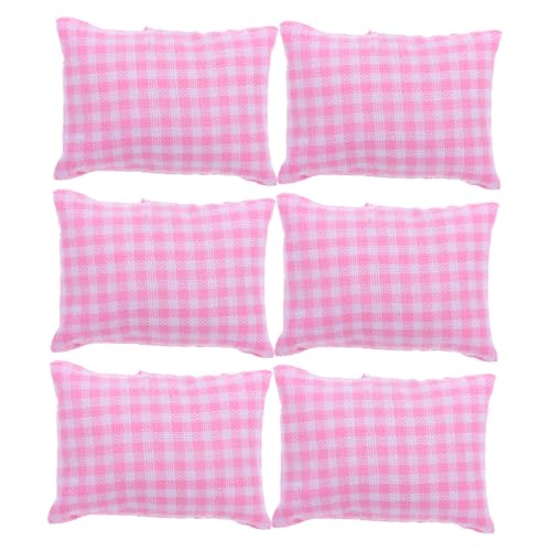 UPKOCH 6stücke Miniatur-puppenhaus-Kissen Teiliges Charmante Dekoration Für Puppenmöbel Hochwertige Flexible Kissen Für Mini-Sofas Sicheres Zubehör Für Kreatives Spielen Für UPKOCH 6stücke Miniatur-puppenhaus-Kissen Teiliges Charmante Dekoration Für Puppenmöbel Hochwertige Flexible Kissen Für Mini-Sofas Sicheres Zubehör Für Kreatives Spielen Für von UPKOCH