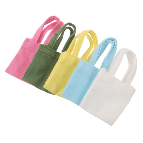 UPKOCH 6 Stück Puppenhaus Szenerie Realistische Handtaschen aus Canvas für Puppenmode und Dekoration Präzise Gefertigte Mini Schultertaschen für Sammler und Fotografie UPKOCH 6 Stück Puppenhaus Szenerie Realistische Handtaschen aus Canvas für Puppenmode und Dekoration Präzise Gefertigte Mini Schultertaschen für Sammler und Fotografie von UPKOCH