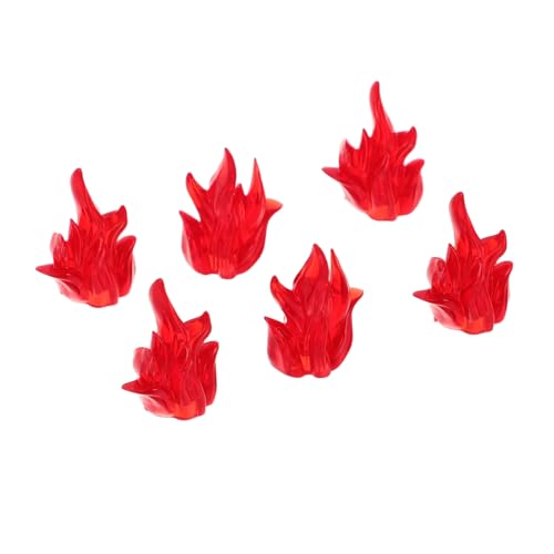 UPKOCH 6 Stück Puzzle Bausteine Halloween Flame Decor Mini -feuerwehrdekorationen Bildungsfeuermodelle Halloween -feuereffekte Pädagogische Flammequellen Bildungsfeuereffekte Plastik Rot UPKOCH 6 Stück Puzzle Bausteine Halloween Flame Decor Mini -feuerwehrdekorationen Bildungsfeuermodelle Halloween -feuereffekte Pädagogische Flammequellen Bildungsfeuereffekte Plastik Rot von UPKOCH