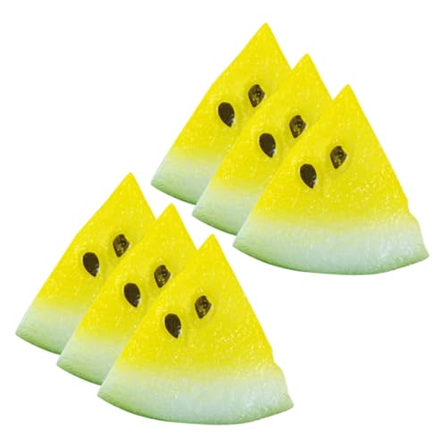 UPKOCH 6 Stück Simulierte Wassermelonenscheiben Deko Gefälschte Lebensechte Frucht Gefälschte Wassermelone Mini-Wassermelone Künstliche Fruchtprobleme Kleine Obstfiguren Mini-früchte Harz UPKOCH 6 Stück Simulierte Wassermelonenscheiben Deko Gefälschte Lebensechte Frucht Gefälschte Wassermelone Mini-Wassermelone Künstliche Fruchtprobleme Kleine Obstfiguren Mini-früchte Harz von UPKOCH