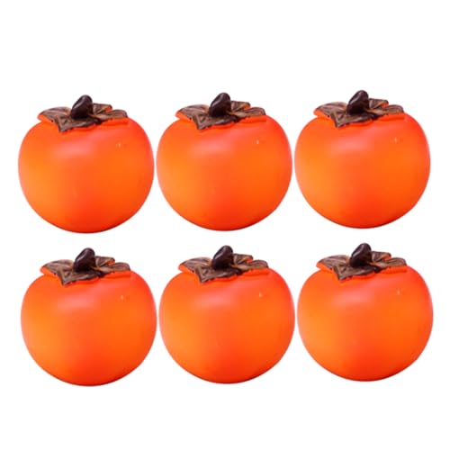 UPKOCH 6 Stück Simuliertes Persimon -essensspiel Obst Realistische Falsche Früchte Dekorative Künstliche Früchte Kunstfrucht-Requisite Dekorative Fruchtverzierung Harz Orange UPKOCH 6 Stück Simuliertes Persimon -essensspiel Obst Realistische Falsche Früchte Dekorative Künstliche Früchte Kunstfrucht-Requisite Dekorative Fruchtverzierung Harz Orange von UPKOCH