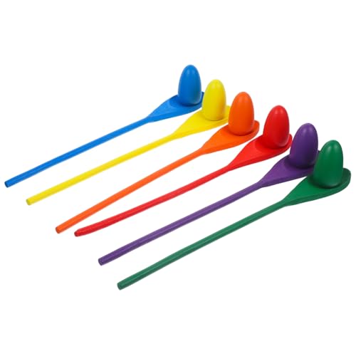 UPKOCH 6 Stück Teiliges Balancierstab Spielset aus Holz für Pädagogisches Outdoor Activity Gleichgewicht Koordination und für Kindergarten und Festival von UPKOCH