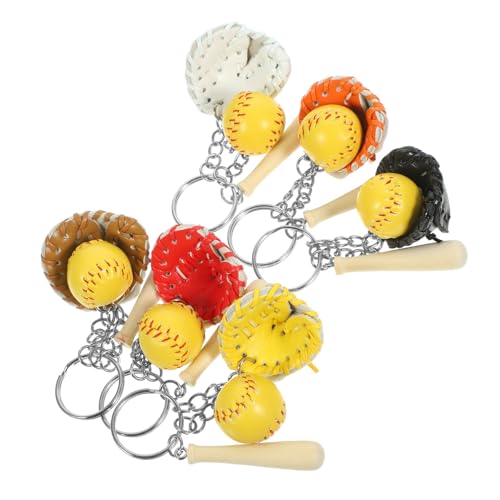 UPKOCH 6 Stück Teiliges Baseball Schlüsselanhänger Dekorative Schlüsselketten für Taschen Rucksäcke und für Sportliebhaber Farbenfrohes Design UPKOCH 6 Stück Teiliges Baseball Schlüsselanhänger Dekorative Schlüsselketten für Taschen Rucksäcke und für Sportliebhaber Farbenfrohes Design von UPKOCH