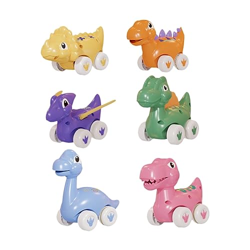 UPKOCH 6 Stück Teiliges Dinosaurier Gliding Langlebige Kunststoff Pull Back Autos Leichtes Kinderauto für Jungen und Mädchen Fördert Fantasie und Motorische Fähigkeiten UPKOCH 6 Stück Teiliges Dinosaurier Gliding Langlebige Kunststoff Pull Back Autos Leichtes Kinderauto für Jungen und Mädchen Fördert Fantasie und Motorische Fähigkeiten von UPKOCH