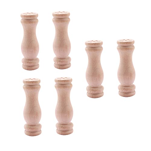 UPKOCH 6 Stück Teiliges Mini Holzpfahl Modell Puppenhaus Dekoration für DIY Kreatives Rollenspiel und Fotorequisite Holzornament für Miniatur Landschaft UPKOCH 6 Stück Teiliges Mini Holzpfahl Modell Puppenhaus Dekoration für DIY Kreatives Rollenspiel und Fotorequisite Holzornament für Miniatur Landschaft von UPKOCH