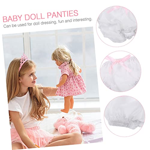 UPKOCH 6 Stück Teiliges Puppen Unterwäsche Kleine Puppenunterhosen Leicht Waschbar Wiederverwendbar Niedlich Für Spielzeugpuppen DIY Zubehör UPKOCH 6 Stück Teiliges Puppen Unterwäsche Kleine Puppenunterhosen Leicht Waschbar Wiederverwendbar Niedlich Für Spielzeugpuppen DIY Zubehör von UPKOCH