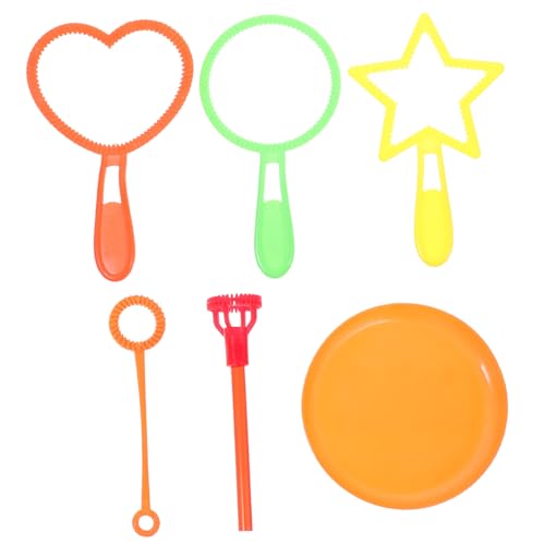 UPKOCH 6 Stück Teiliges Seifenblasenstab Set für Bunte Bubble Maker Werkzeuge Vielseitig Einsetzbar für Geburtstag Party Hochzeit Outdoor und Indoor Spielspaß Zufällige Zufällige Farbe UPKOCH 6 Stück Teiliges Seifenblasenstab Set für Bunte Bubble Maker Werkzeuge Vielseitig Einsetzbar für Geburtstag Party Hochzeit Outdoor und Indoor Spielspaß Zufällige Zufällige Farbe von UPKOCH