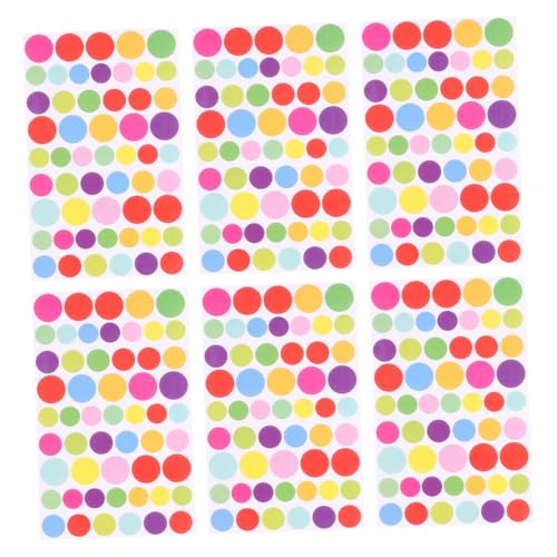 UPKOCH 6 Stück Teiliges Selbstklebende Sticker Farbenfrohe DIY Aufkleber für Tagebuch Planer Scrapbook Fotoalben und Kinderbasteln Wiederverwendbare Dekorative Etiketten UPKOCH 6 Stück Teiliges Selbstklebende Sticker Farbenfrohe DIY Aufkleber für Tagebuch Planer Scrapbook Fotoalben und Kinderbasteln Wiederverwendbare Dekorative Etiketten von UPKOCH