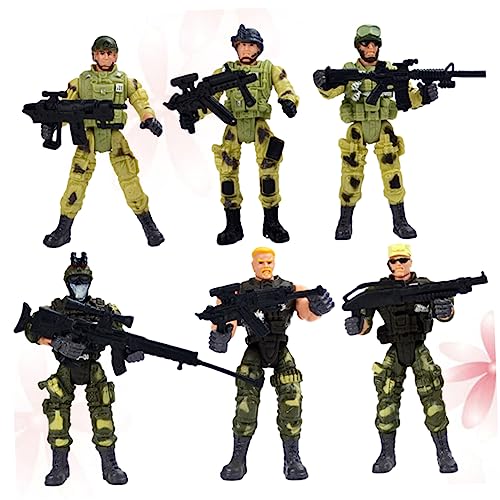 UPKOCH 6 Stück Teiliges Special Forces Spielzeugset aus Interaktive Soldatenfiguren Verschiedenen Posen Pädagogisch für Jungen und Mädchen Fördert Hand Auge Koordination und über UPKOCH 6 Stück Teiliges Special Forces Spielzeugset aus Interaktive Soldatenfiguren Verschiedenen Posen Pädagogisch für Jungen und Mädchen Fördert Hand Auge Koordination und über von UPKOCH