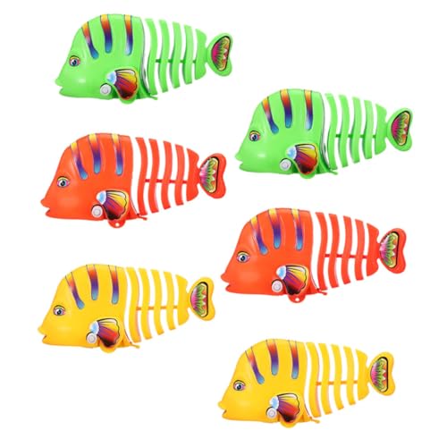 UPKOCH Cartoon-aufziehspielzeug 6er-Set Badespielzeug Aufzieh-wackelfisch-Spielzeug Lustig Pädagogisch Wertvoll Für Kinder UPKOCH Cartoon-aufziehspielzeug 6er-Set Badespielzeug Aufzieh-wackelfisch-Spielzeug Lustig Pädagogisch Wertvoll Für Kinder von UPKOCH