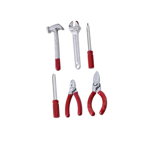 UPKOCH 6 Stück - -Werkzeuge Chaps tiegerkostuem spilzeug Toys spielsachen Fee Miniatur Kinderaccessoire verschleißfestes Kinderspielzeug Kinderversorgung Legierung rot UPKOCH 6 Stück - -Werkzeuge Chaps tiegerkostuem spilzeug Toys spielsachen Fee Miniatur Kinderaccessoire verschleißfestes Kinderspielzeug Kinderversorgung Legierung rot von UPKOCH