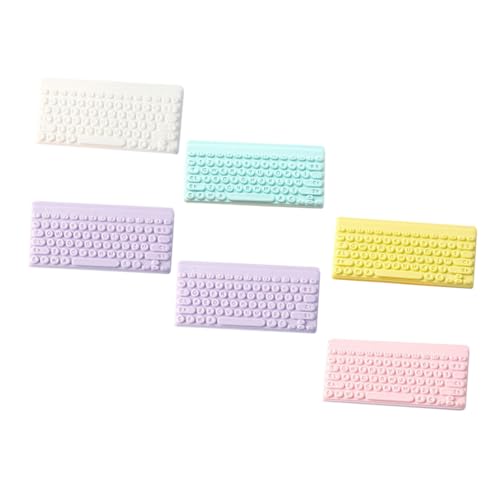 UPKOCH 6 Stück emulierte Tastatur Bastelzauber-Tastatur Schlüsselkaps Tastenkappe Klaviatur schlüsselanhänger Tastaturanhänger für Tiny House Mini-Charms Dollhouse Dekorationen Harz UPKOCH 6 Stück emulierte Tastatur Bastelzauber-Tastatur Schlüsselkaps Tastenkappe Klaviatur schlüsselanhänger Tastaturanhänger für Tiny House Mini-Charms Dollhouse Dekorationen Harz von UPKOCH