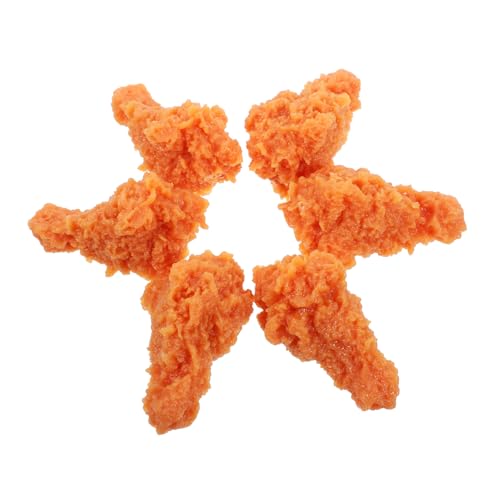 UPKOCH 6 Stücke Künstliche Huhn Bein Modell Simulierte Huhn Drumstick Faux Lebensmittel Modell PVC Realistische Huhn Beine von UPKOCH