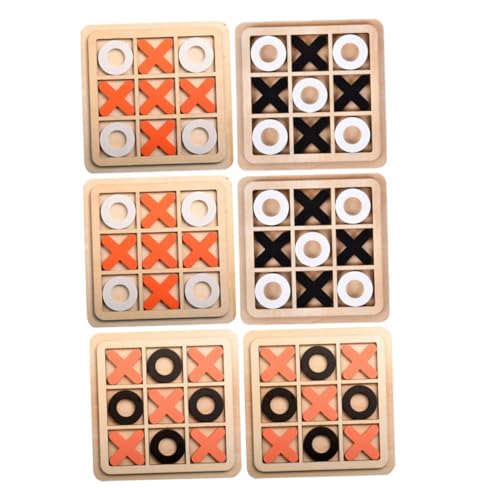 UPKOCH 6 Teiliges Brettspiel Familienbrettspiel Interaktives Kinderspielzeug Denksportaufgabe Interaktives Kinderspielzeug Montessori Straßenschachbrett Tischspiel UPKOCH 6 Teiliges Brettspiel Familienbrettspiel Interaktives Kinderspielzeug Denksportaufgabe Interaktives Kinderspielzeug Montessori Straßenschachbrett Tischspiel von UPKOCH