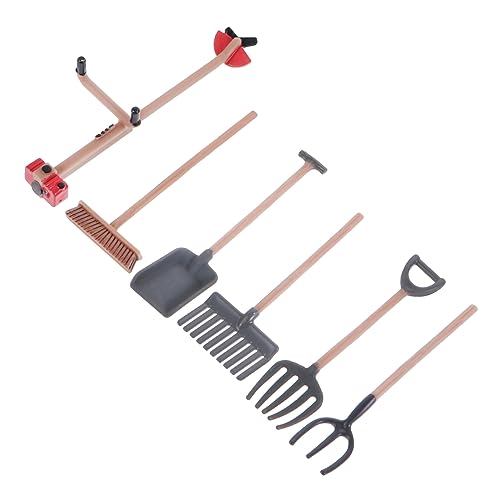 UPKOCH 6-teiliges Set Garten-Werkzeug-Ornament Bauernspielzeug Sandkasten Strand Modell Für Landwirtschaftliche Werkzeuge Hacke Modell Landwirtschaftliche Werkzeuge DIY-werkzeugmodell PVC UPKOCH 6-teiliges Set Garten-Werkzeug-Ornament Bauernspielzeug Sandkasten Strand Modell Für Landwirtschaftliche Werkzeuge Hacke Modell Landwirtschaftliche Werkzeuge DIY-werkzeugmodell PVC von UPKOCH
