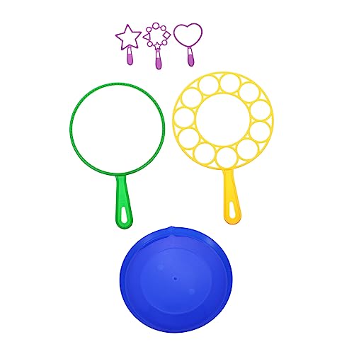 UPKOCH 6-teiliges Set Seifenblasenset Partygeschenke Blasenmacher Blasen Bubble-Party- Blasen Machen Bunter Blasenstab Bunte Blasenstäbe Bubble -zauberstäbe Plastik von UPKOCH