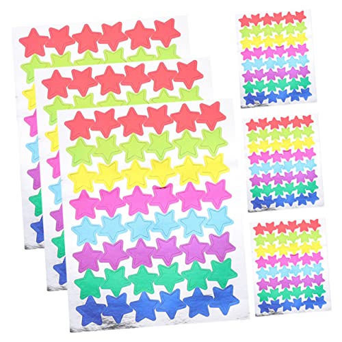 UPKOCH 60 Blatt Bunte Sternaufkleber Aufkleber Für Kindergartensterne Sternaufkleber Aus Aluminiumfolie Sternaufkleber Aus Metallic-glitzerfolie Sternaufkleber Klein Folienaufkleber PVC UPKOCH 60 Blatt Bunte Sternaufkleber Aufkleber Für Kindergartensterne Sternaufkleber Aus Aluminiumfolie Sternaufkleber Aus Metallic-glitzerfolie Sternaufkleber Klein Folienaufkleber PVC von UPKOCH