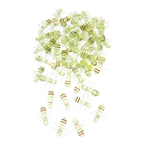 UPKOCH 60 Stück Teiliges Großes Ameisenmodell Realistisch Gestaltete Kunststoffinsekten für Garten und Partydekorationen für Aprilscherze und Halloween Detailreiche Nachbildung für von UPKOCH