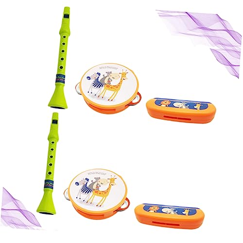 UPKOCH 6Er Set Tamburin Mundharmonika Früherziehungsinstrument kinderinstrumente musikinstrumente für kinderflöte Mundharmonika Mundharmonika-Instrument UPKOCH 6Er Set Tamburin Mundharmonika Früherziehungsinstrument kinderinstrumente musikinstrumente für kinderflöte Mundharmonika Mundharmonika-Instrument von UPKOCH