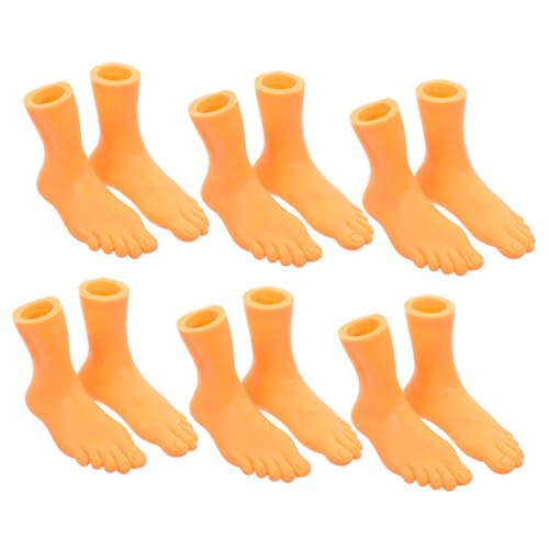 UPKOCH 6Paare Interaktive Fuß Fingerpuppen Mini Füße für Geschichtenerzählen und Lustiges für Vielseitig Einsetzbar Lehrmodell oder Dekoration UPKOCH 6Paare Interaktive Fuß Fingerpuppen Mini Füße für Geschichtenerzählen und Lustiges für Vielseitig Einsetzbar Lehrmodell oder Dekoration von UPKOCH