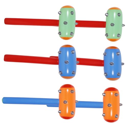 UPKOCH 6pcs Piraten Zubehör Kinder Aufblasbare Hammer Spielzeug Bunte Hammer Spielzeug von UPKOCH