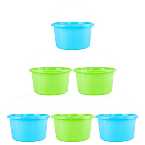 UPKOCH 6St Kunststofffass für kinderspielzeug Toys for Funny Toy spielsachen Strandeimer aus Kunststoff für den Strandeimer Plastik UPKOCH 6St Kunststofffass für kinderspielzeug Toys for Funny Toy spielsachen Strandeimer aus Kunststoff für den Strandeimer Plastik von UPKOCH