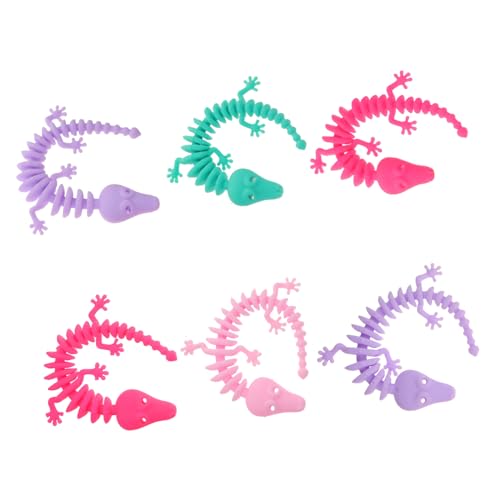 UPKOCH 6Stücke Dinosaurier Fischknochen Armbänder Dehnbare Sinnes Spielzeuge Für Stressabbau Partygeschenke Für Jungen von UPKOCH