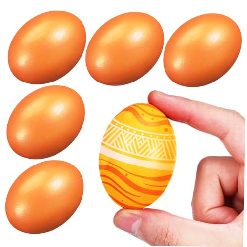 UPKOCH 6Stücke Holzeier Unvollendete DIY Holzeier Für Bastelprojekte Künstliche Nesteier Für Kreative Dekorationen Und Partygestaltung Leere Holzeier Dekore UPKOCH 6Stücke Holzeier Unvollendete DIY Holzeier Für Bastelprojekte Künstliche Nesteier Für Kreative Dekorationen Und Partygestaltung Leere Holzeier Dekore von UPKOCH
