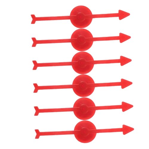 UPKOCH 6Stücke Kunststoff Pfeilspinner für Brettspiele Interaktives Zeiger Zubehör für Pädagogische Spiele Wiederverwendbare Spielpfeile für Kreative DIY Projekte UPKOCH 6Stücke Kunststoff Pfeilspinner für Brettspiele Interaktives Zeiger Zubehör für Pädagogische Spiele Wiederverwendbare Spielpfeile für Kreative DIY Projekte von UPKOCH