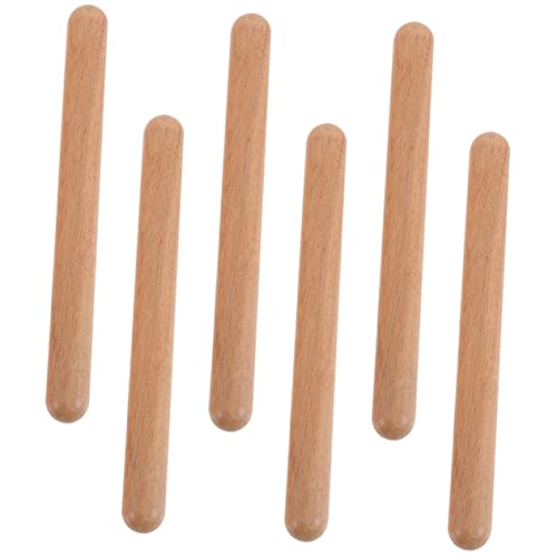 UPKOCH 6Stücke Rhythmusstäbe aus Holz Musikinstrumente für Kleinkinder Percussion Instrumente zur des Rhythmusgefühls und Musikalischer Fähigkeiten UPKOCH 6Stücke Rhythmusstäbe aus Holz Musikinstrumente für Kleinkinder Percussion Instrumente zur des Rhythmusgefühls und Musikalischer Fähigkeiten von UPKOCH