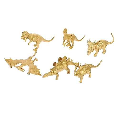UPKOCH 6Stücke Teiliges Dekorative Dinosaurier Modelle Realistische Simulation Spielzeuge für Tischdekoration und Geschenkidee für Partys und Besondere Anlässe von UPKOCH
