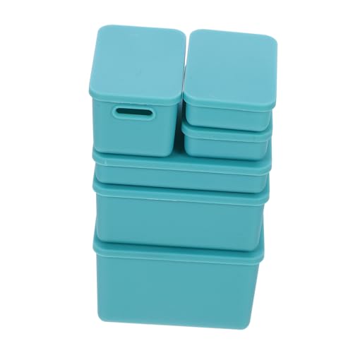 UPKOCH 6er Set Mini Aufbewahrungsboxen Mit Deckel Behälter Für Kleine Gegenstände Transparente Mini Speicherboxen Für Puppenhäuser Und Bastelbedarf Grüne Organizer Boxen UPKOCH 6er Set Mini Aufbewahrungsboxen Mit Deckel Behälter Für Kleine Gegenstände Transparente Mini Speicherboxen Für Puppenhäuser Und Bastelbedarf Grüne Organizer Boxen von UPKOCH